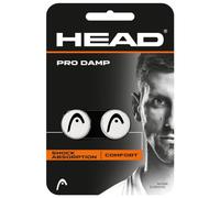 HEAD Pro Damp racket dampener 2 pack, White
