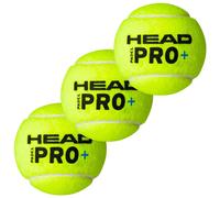Head Pro+ Padel Ball (Pack Of 3) Green (One Size)