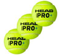 Head Pro+ Padel Ball (Pack Of 3) Green (One Size)
