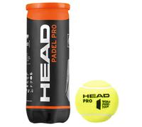 HEAD Pro Padel Balls 3-Ball Can Premium High-Performance Padel Balls