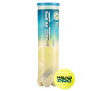 HEAD Pro Tennis Balls 4 Ball Tube Yellow
