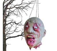 Head Prop - Halloween Decorations Outdoor Head | Body Part Ornaments with Realistic Texture for Horror Maze Yard Display, Escape Room Theater Production Party