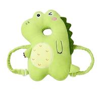 Head Protection Backpack, Baby Backpack Head Protection Pillow, Cute Dinosaur Protector for Baby Walking Breathable Adjustable for Boys Girls, Pillow for Falling