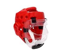 Head Protection - Ergonomic Boxing, Trainer Equipment, Shock Absorbing Foam Core, Adjustable Fastening, Ch uard Side Panel, Secure Chin Strap for Combat Thai MMA Karate