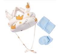 Head Protection for Baby -Baby Helmet, Complete Safety Set with Head Protection for Baby & Crawling Knee Pads - Protect Your Little One at Home