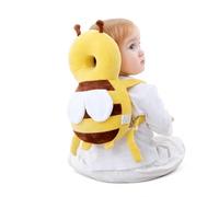 Head Protection Pads for Babies, Anti-Fall Cushion, Adjustable Safety Backpack, Suitable for Children Learning to Crawl and Walk (Yellow)