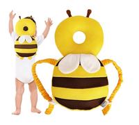 Head Protector for Baby Walking | Bee Shape Toddler Walker Head Protector Backpack,Breathable Baby Walking Learning Accessory for Outdoor Home Garden Travel Indoor