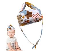 Head Protector for Baby Walking | Sweat-Proof Cotton Helmet Toddler Cushion for Head - Learning Walking Crawling Products for Nursery, Pre-Schools, Playgrounds, Home Fowybe