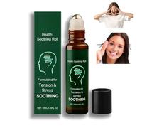 Head Relief Roll-On,Soothing Peppermint Essential Oil Roll On Relieve Stress,Aromatherapy Stick for Head Comfort,Soothing Coolness to Ease Tension & Head Pressure,10ml