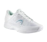 HEAD Revolt Pro 4.5 Women Tennis Shoes, White Aqua, 9 UK