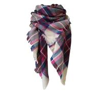 Head Scarf Men Nude Shawl Gifts for Mum Europe and The United States White Multicoloured Check Scarf Double Imitation Checkered Square Scarf for Men and Women Scarf Shawl Discounted Items for Sale