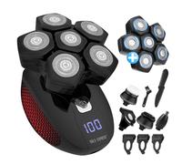 Head Shaver for Men & Blade Refill Bundle | The Bald Express Skull Shaver | Electric Shaving for Bald Men | The Bald Brothers Head Shaver + Refill | USB Charge