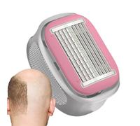 Head Shaver for Men - Manual Shaver for Bald, Portable Hair Care Device for Use at Home when Travelling for Daily Morning Routine as a Gift for Father's Day or Birthday