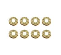 Head Shaver Replacement Blades,Compatible for Skull Shaver,Compatible for Pitbull Carver,PRO 4 Head Electric Razor Replacement Head(8 Pcs Gold)