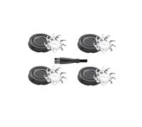Head Shaver Replacement Blades，Compatible For SKULL， SHAVER，Compatible For Pitbull，Carver PRO 4 Head Electric Razor Replacement Head(4B pcs)