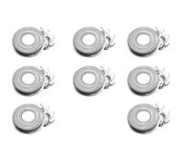 Head Shaver Replacement Blades，Compatible for Skull，Shaver，Compatible for Pitbull，PRO 4 Head Electric Razor Replacement Head(8S pcs)