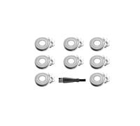 Head Shaver Replacement Blades,Compatible for Skull Shaver,Pitbull Carver PRO 4 Head Electric Razor Replacement Head(8S pcs)