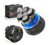 Head Shavers for Bald Men，5D Magnetic Bald Head shavers,10000 RPM High Speed Motor for Fast Shaving, Waterproof Skull Shaver for Wet/Dry Use, LED Display Electric Razor Type-C Charging, Gift for Men