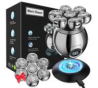 Head Shavers for Men, 2 Shaving Heads, Anti-Pinch Wet and Dry Electric Razor with Wireless Charging Base, Trimpod 3.0 The Ultimate Shaver for Men, Women, and Bald Heads, Face, Leg, Body