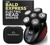 Head Shavers for Men | The Bald Express Skull Shaver - The Bald Brothers - New Bald Mens Head Shaver | Electric Shaving for Bald Men | USB Charge