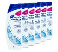 Head & Shoulders Anti-Dandruff Shampoo Classic Clean 2 in 1 400ml (PACK OF 6)