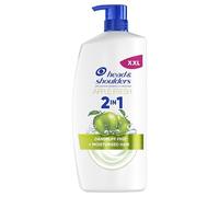 Head & Shoulders Apple Fresh 2in1 Anti Dandruff Shampoo, 800ml Pump, Up to 100% Dandruff Protection + Moisturised Hair, Clinically Proven, For Daily use, Fresh Feeling with Apple Scent