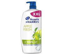 Head & Shoulders Apple Fresh Anti Dandruff Shampoo, 1000ml, Up to 100% Flake Free, Clinically Proven, For Any Hair and Scalp Type, For Daily use, Clean Feeling