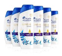 Head & Shoulders Argan Oil Shampoo Supreme Damage Repair Shampoo 6 x 400 ml, Six Pack
