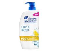 Head & Shoulders Citrus Fresh Anti Dandruff Shampoo For Greasy Hair, 1000ml, Up to 100% Flake Free, Clinically Proven, For Any Hair and Scalp Type, F
