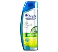 Head & Shoulders Clarifying Shampoo For Greasy Hair, Anti-Dandruff Shampoo, Removes Build Up On Scalp, Deep Cleanse Shampoo For Men & Woman, Up To 72h Dandruff Protection, 300 ml