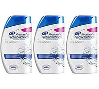 Head & Shoulders, Classic Anti-Dandruff Moisturising Shampoo, Cleans and Moisturizes Your Hair and Scalp, Pack of 3 x 500 ml