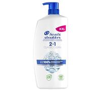 Head & Shoulders Classic Clean 2-in-1 Anti-Dandruff Shampoo, 800 ml Pump Dispenser, Up to 100% Dandruff Protection Plus Moisturiser, Clinically Tested