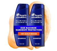 Head & Shoulders Clinical Dandruff Defense + Dry Scalp Rescue Shampoo 13.5 oz Twin Pack
