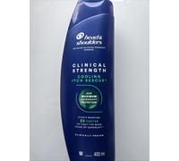 Head & Shoulders Cooling Itch Rescue 400ml Selenium Sulphide Anti-Dandruff Shampoo, Clinical Strength, Fights Stubborn Dandruff and Itch, with Intense Cooling Menthol