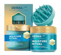 Head & Shoulders DermaXPro Moisture Ritual Scalp and Hair Mask 300ml with Scalp Massager for Dry Hair, Moisturises and Deeply Nourishes without weigh down, with niacinamide & ceramides