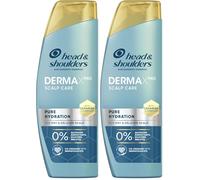 Head & Shoulders DermaXPro Pure Hydration Anti Dandruff Shampoo 300ml for Dry and Delicate Scalp & Hair, Free from Sulphated Surfactants, Silicones and Dyes, With Ceramide Complex (Pack of 2)