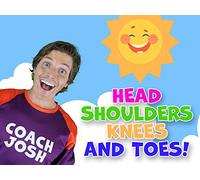 Head, Shoulders, Knees and Toes | Action Song with Coach Josh