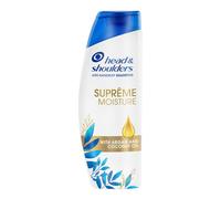 Head & Shoulders Moisturising Shampoo Supreme Moisture Dandruff Shampoo for Soft Hair 6 x 400 ml, Pack of 6
