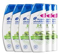 Head & Shoulders, Sensitive 2-in-1 Anti-Dandruff Shampoo and Conditioner, with Aloe Vera, 2-in-1 Formula, Pack of 6 x 270 ml