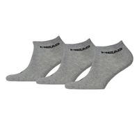HEAD Sneaker Sock (Pair of 3) - Grey, 6-8 UK