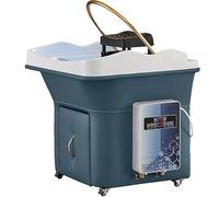 Head SPA Equipment Intelligent Constant Temperature Japanese Hair Washing Machine with 60L Water and Water Circulation for Hair Salon Beauty Salon Head Therapy Shop Massage Shop(Blue)