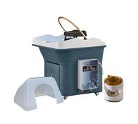 Head Spa Equipment Water Circulation Shampoo Basin, Portable for Enhanced Hair Washing Experience, Movable Thermostatic Commercial Sink