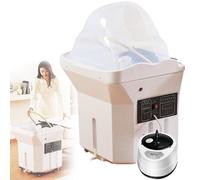 Head Spa Equipment Water Portable Shampoo Basin Mobile Circulation Shampoo Sink Fall for Salons with 60L Large Tank