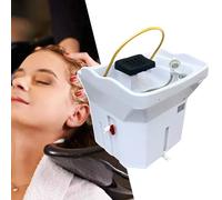 Head Spa Equipment Water Smart Machine,for Therapy Barber Shop,Portable Mobile Salon Sink Basin,with 60L Built-in Tank ()