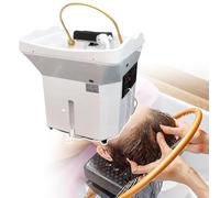 Head Spa Equipment Water Thermostatic Shampoo Basin with Hydrotherapy & Light Therapy \U2013 for Relaxing Hair Washing Experience