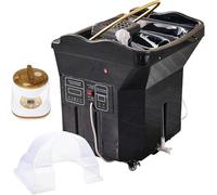 Head Spa Equipment Water with 60L Tank and Circulation, Adjustable Rest, Light Therapy Fumigation