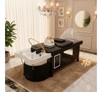 Head Spa Equipment with Fumigation, Massage Bed with Water Circulation, Shampoo Bed for Barbershop, Salon Station, Massage Parlor, Pedicure Shop, Wellness Resort