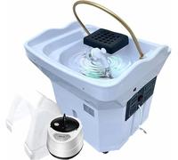 Head Spa Equipment with Water Circulation Basin, Massage Shampoo Bed, 60L Tank, Fumigation Light Therapy for Ultimate Head Care Solution