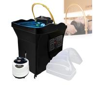 Head Spa Equipment with Water Tank, Dual Heating, Light Therapy, Water Circulation for Relaxing Hair and Scalp Treatment