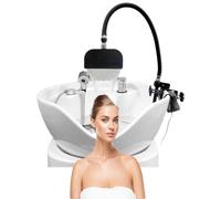 Head Spa Water Therapy,Head Spa Equipment,Head Therapy Faucet,180° Adjustable Water Circulation Rack for Shampoo Bowl,Hair Spa Head Therapy Equipment with Pumb,Shampoo Bed Accessories, for Hair Salon